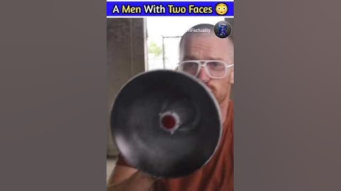 The Men With Two Face 😱, How ? #shorts #ROHITHFactuality