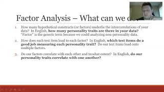 Celebrity Introduction to Factor Analysis Wealth