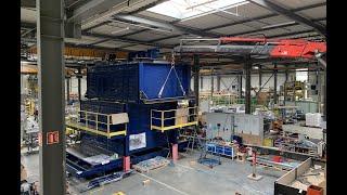 Detailed Timelapse assembly of a heat treatment furnace - SAT Thermique Profile