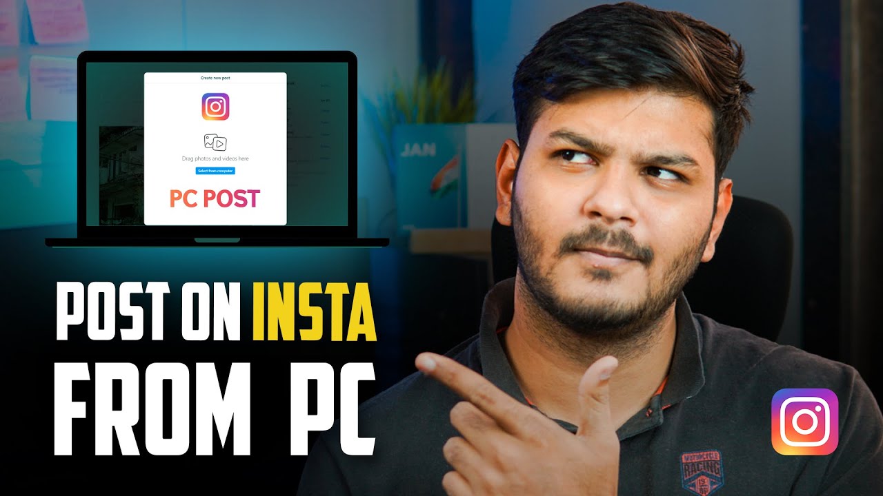 How to Post on Insta Using PC | Step-by-Step |... - youtube