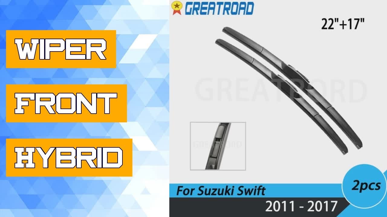 Wiper Front Hybrid Wiper Blades Suzuki Swift 2011 2017 2016