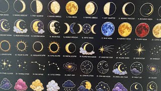 🌙 Moon Magic Explained! All 8 Moon Phases & Their Spiritual Meanings | Manifest with Lunar Energy