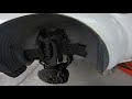 nissan frontier 2005 2wd front wheel bearing repaired