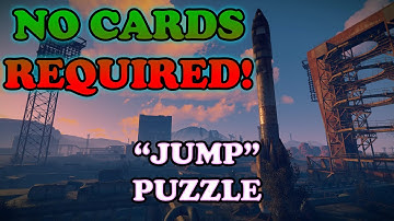 Rust | Launch Site Jump Puzzle Tutorial | No Keycards Required