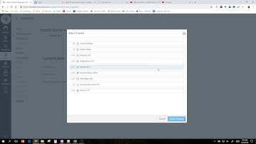 Canvas - Copy INTO An Existing Course