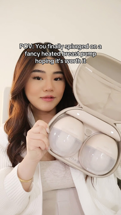 Heated pumps are a game changer! #breastfeeding #newmom #liquidgold