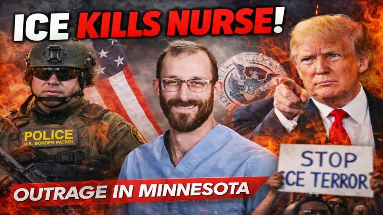 ICE Kills U.S. Citizen Nurse in Minnesota — Outrage Erupts After Fatal Shooting