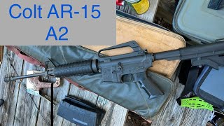 Colt Ar-15 A2 At The Range