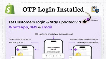 Hoe installeer ik de OTP Login-app in Shopify (klantverificatie)