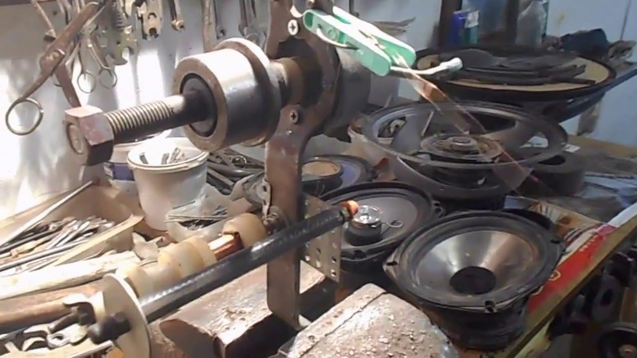 Как перемотать и отцентровать любой Акустический динамик! Ремонт динамиков от «AVTO CLASS»