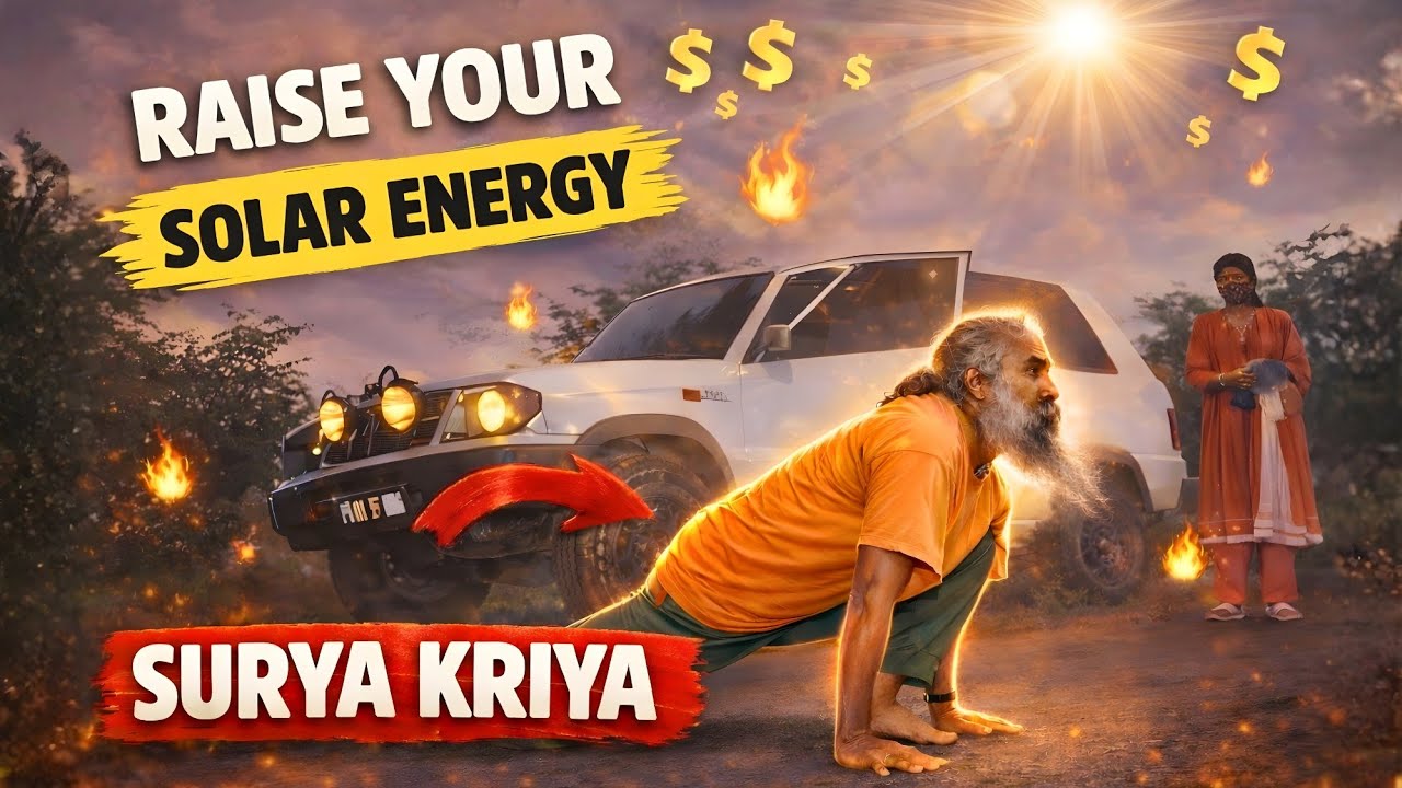 RARE Video l SURYA KRIYA - Mastery the SOLAR Energy l Activate SAMAT PRANA l Sadhguru 
