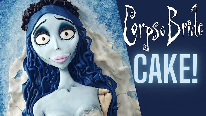 Emily Corpse Bride Halloween Cake Tutorial!| AMAZING HALLOWEEN CAKES 2020!