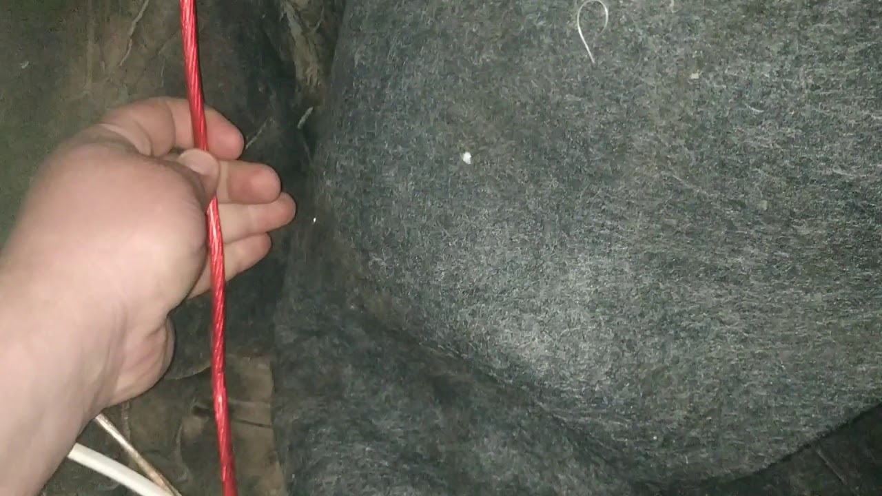 Протяжка силового кабеля ваз 2114 - 91 фото