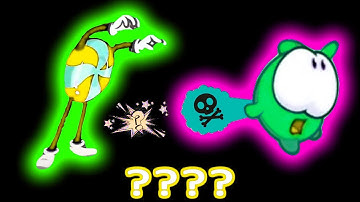 4 Om Nom & Candy man  Baa & Scream  Sound Variations in 33 Seconds