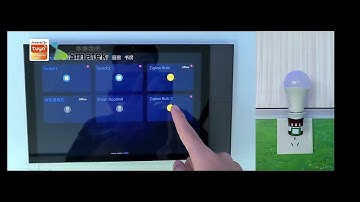 10" Android Smart Home Display Screen Panel RS485 Relays POE KNX Control Lights Door Video Intercom