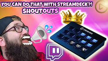 EASY WAY To Twitch Shoutout with Elgato Streamdeck