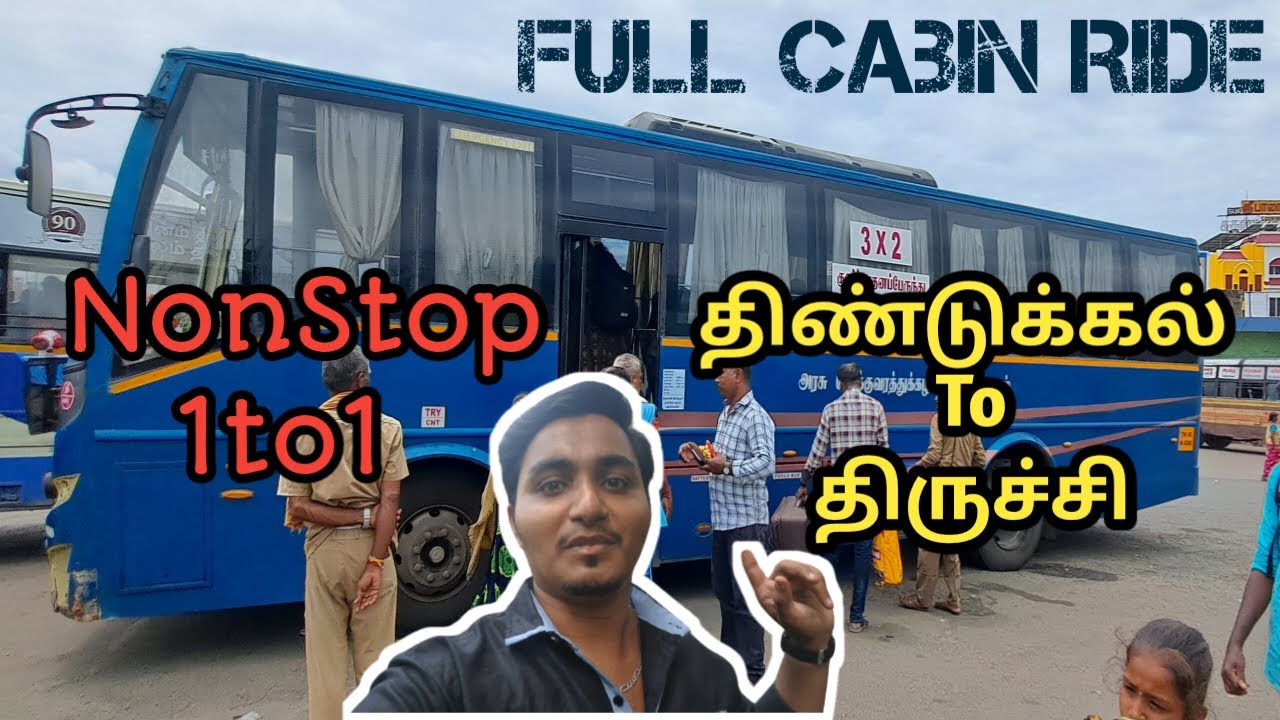 Government Ac Bus Dindigul To Trichy 1to1 NonStop Travel TNSTC government-ac-bus-dindigul-to-trichy-1to1-nonstop-travel-tnstc