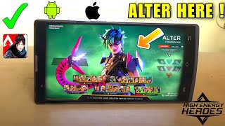 ALTER Leaked Abilities Gameplay New Update | ALTER Better than Wraith ? Apex Legends Mobile | Apex