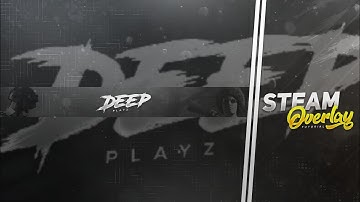 How To Make Animated Steam Overlay #3 On Android/Ios Using Photoshop | By Deepanshu Designs