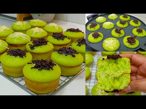 Kue Pukis Rasa Pandan