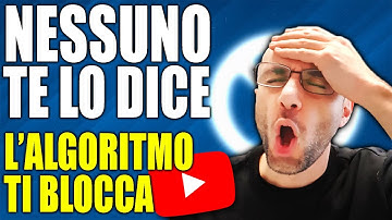 L’ALGORITMO di YouTube ti IGNORA Ecco come farlo lavorare per TE (2025)