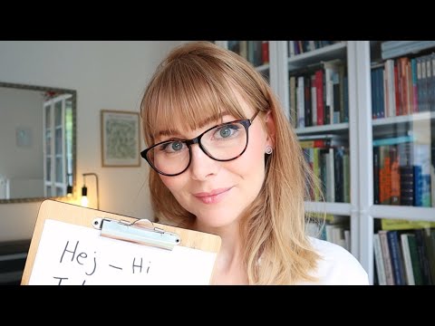 Your First Danish Lesson | Soft Spoken ASMR Teacher Roleplay