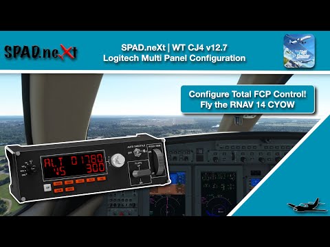 Configure the Multi Panel for the WT CJ4 and Fly Fully Controlled Auto Pilot Modes!