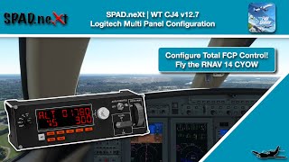 (Sim Video) SPAD.neXt | WT CJ4 v0.12.7| Logitech Multi Panel