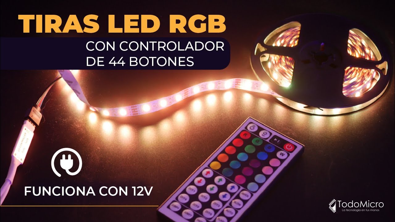 Cómo colocar luces LED RGB? ¡Te mostramos cómo funcionan! ⚡ LAS MEJORAS  LUCES LED PARA INTERIOR ✨🔥 