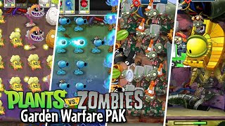 PvZ 2 PAK Garden Warfare Widescreen (VNAC Edits) | PLANTS are UPGRADED | Gameplay & Link Download