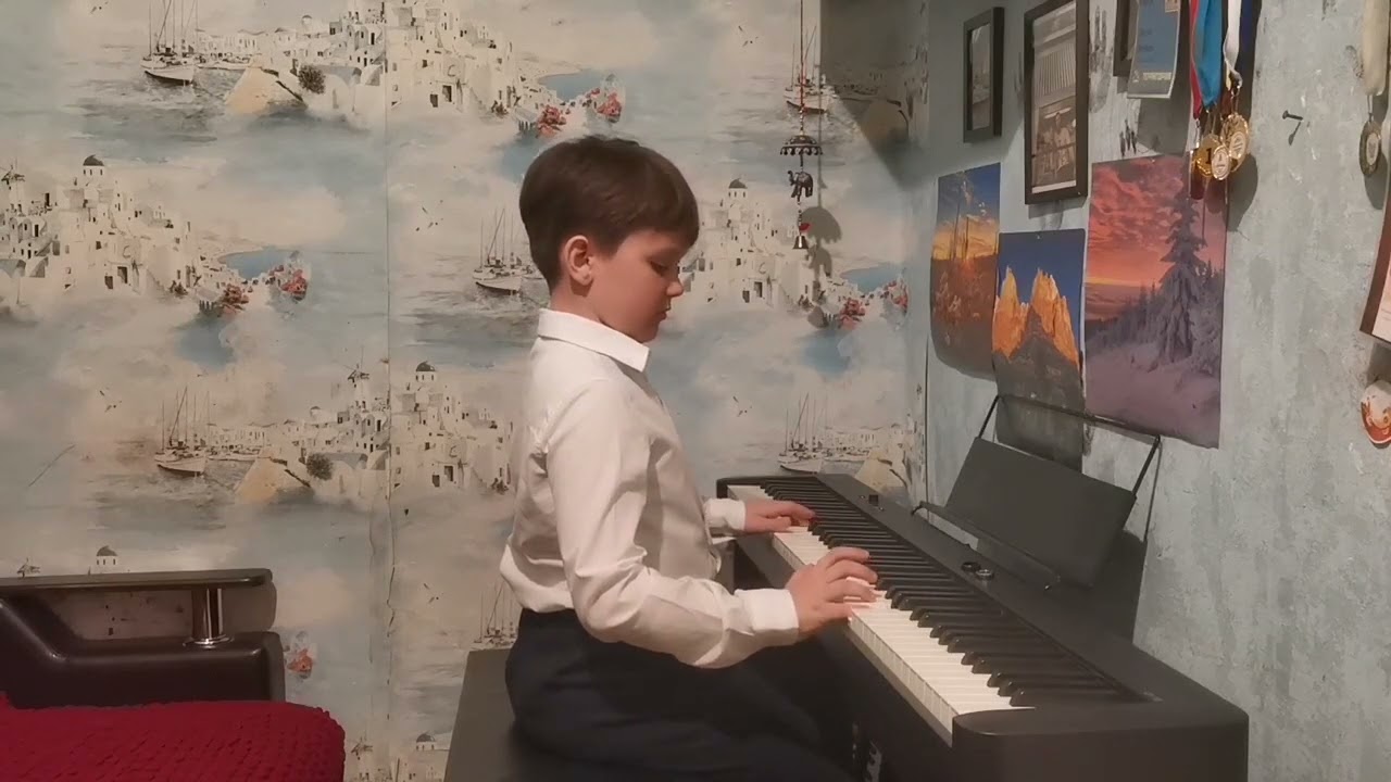 Г. Пёрселл "Ария", исп. Адриан Денис (8 лет)