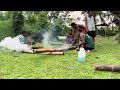 Dakai bitu in action a traditional way of celebrating new year in fiji