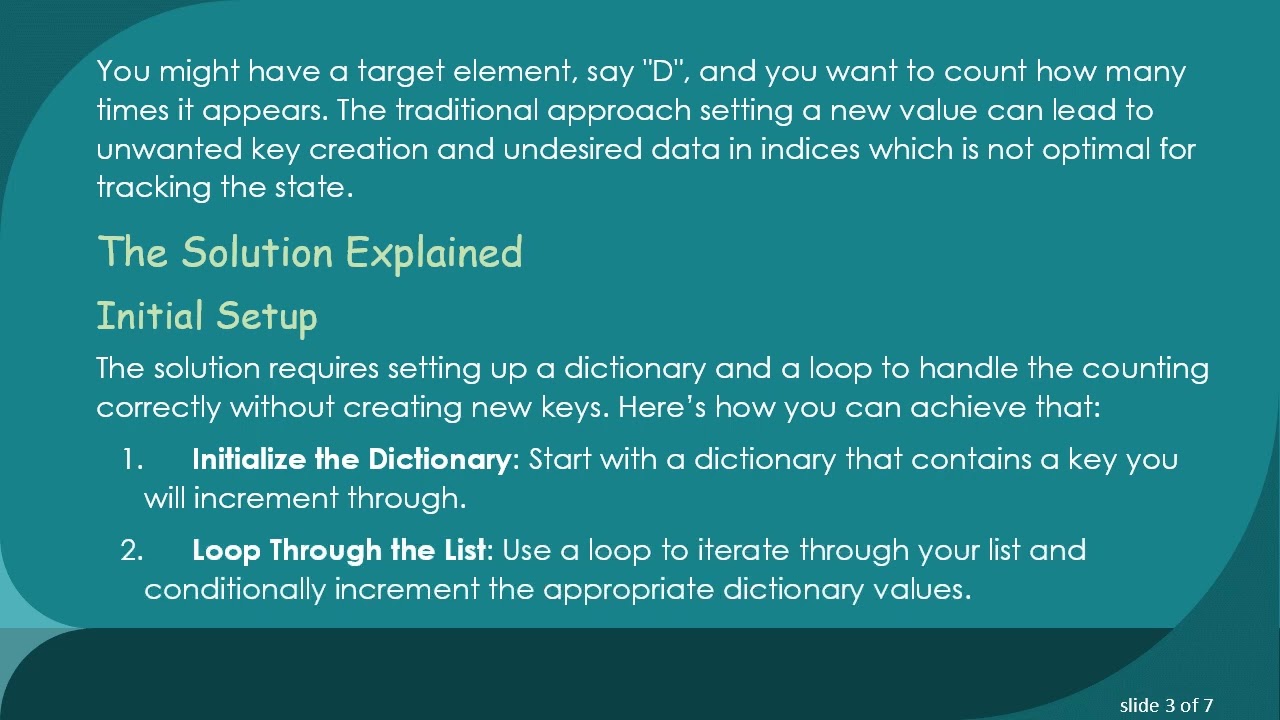 How to Increment Values in a Dictionary with Python Loops