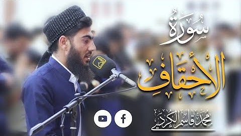 ترتيل عجيب من سورة الأحقاف للقارئ #محمد_قاسم_الكردي | سكينة وراحة
