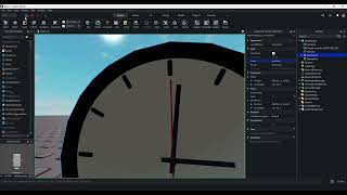 How to setup this Black wall clock with second hand