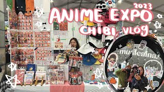 AX Chibi Artist Alley 2023 | longest 2 day con of my life