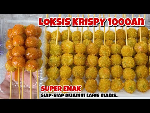 YUKK BIKIN BOCIL BOLAK-BALIK KE WARUNG!! LOKSIS “CILOK SOSIS” KRISPY SUPER ENAK IDE JUALAN 1000an