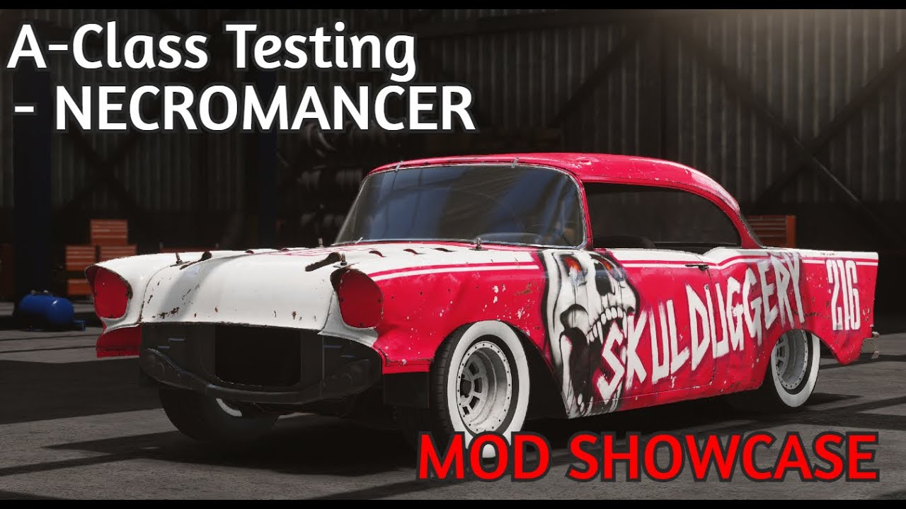 WRECKFEST MODS - NECROMANCER TESTING - YouTube