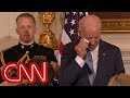Obama's surprise brings Joe Biden to tears