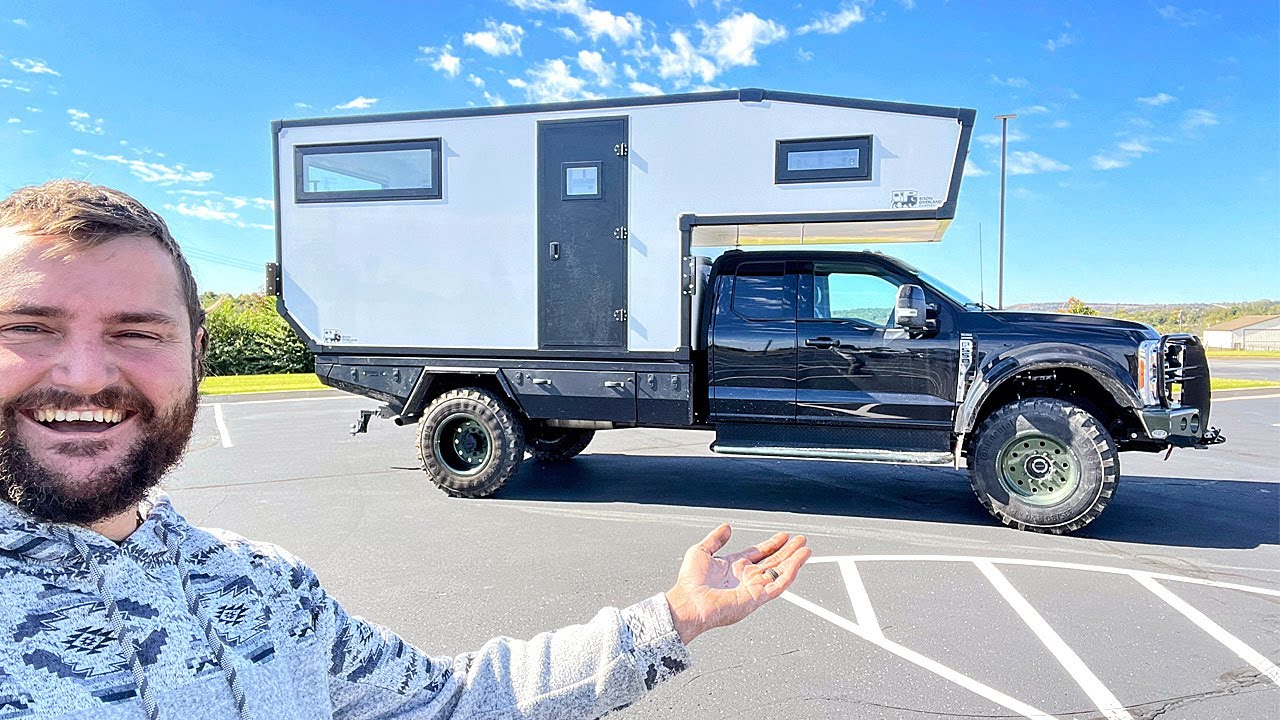 FIRST DRIVE in my Dream Ford F-550 Composite Truck Camper