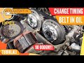 Opel/Psa 1.0/1.2 Pure Tech.How to replace wet timing belt on Pure Tech Stellantis engines.