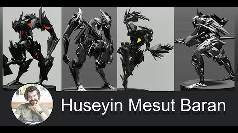 Droid Concept in Gravity Sketch-Artist Baran