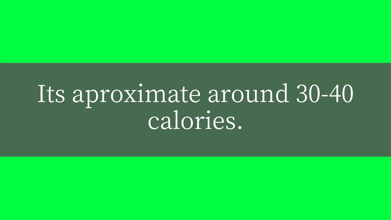 How many calories are in a halo orange? YouTube