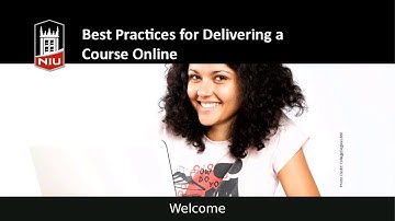 Online Teaching Series: Best Practices for Delivering Your Online Course