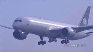 AeroMéxico Boeing 787-9 Dreamliner XA-ADC First Flight w/ Missed Approach & 1st Landing