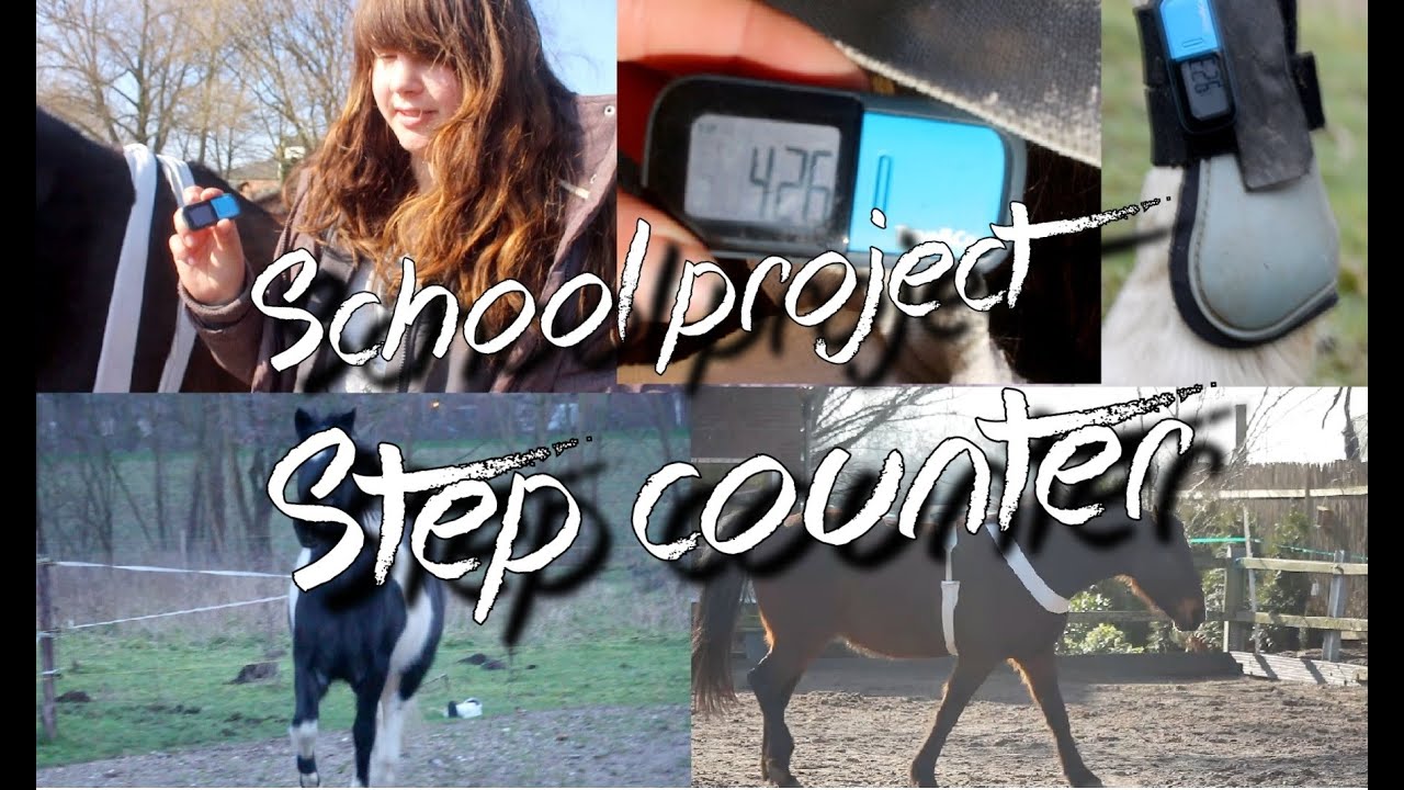 school project {step counter} - YouTube