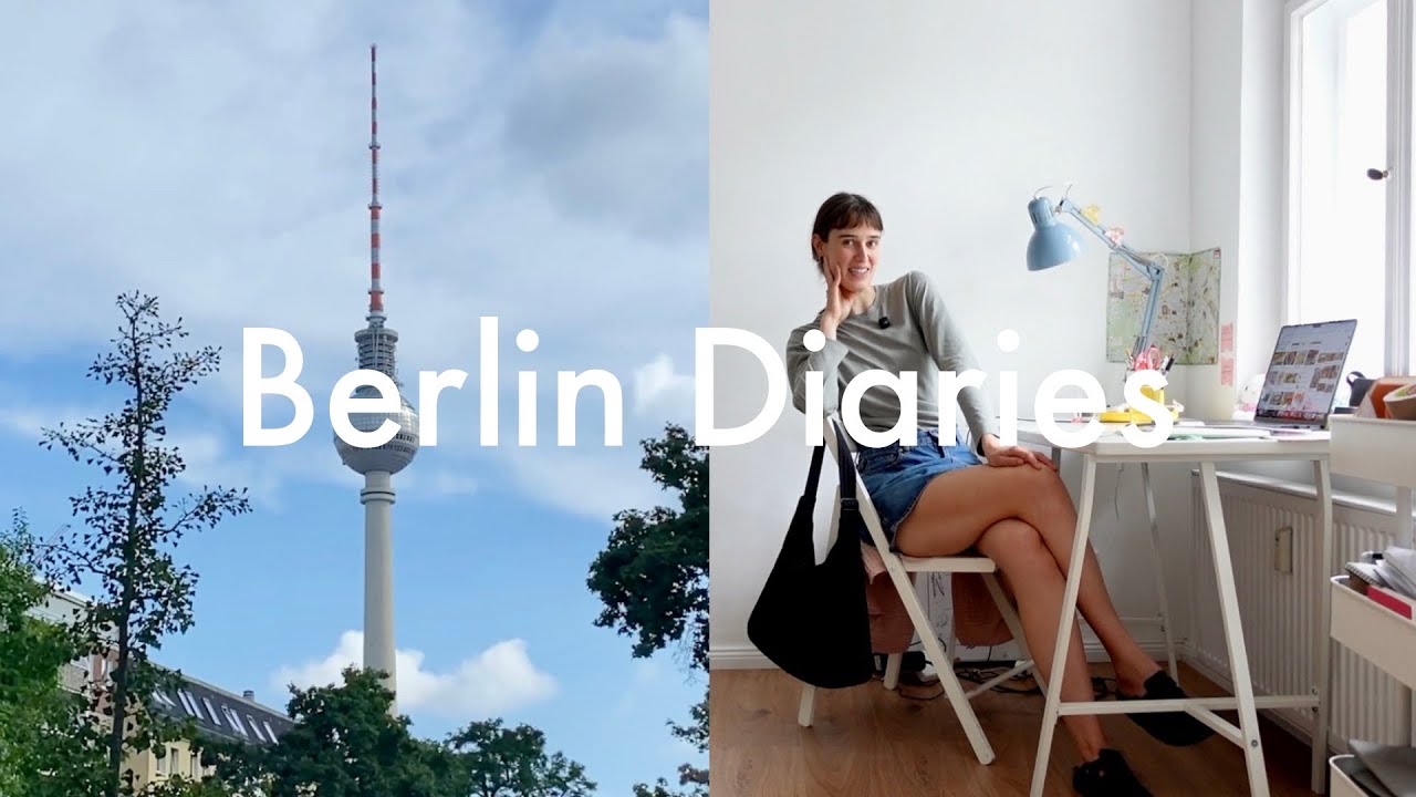 Summer in Berlin, Wedding Things, Illustration Projects, Cafes & Shopping Vlog