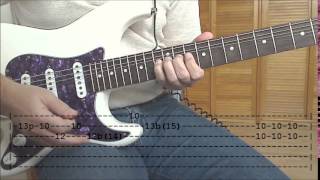 Another Brick In The Wall, Part 2 - Solo Guitar Lesson - CS 69 vs CS Fat 50 chords