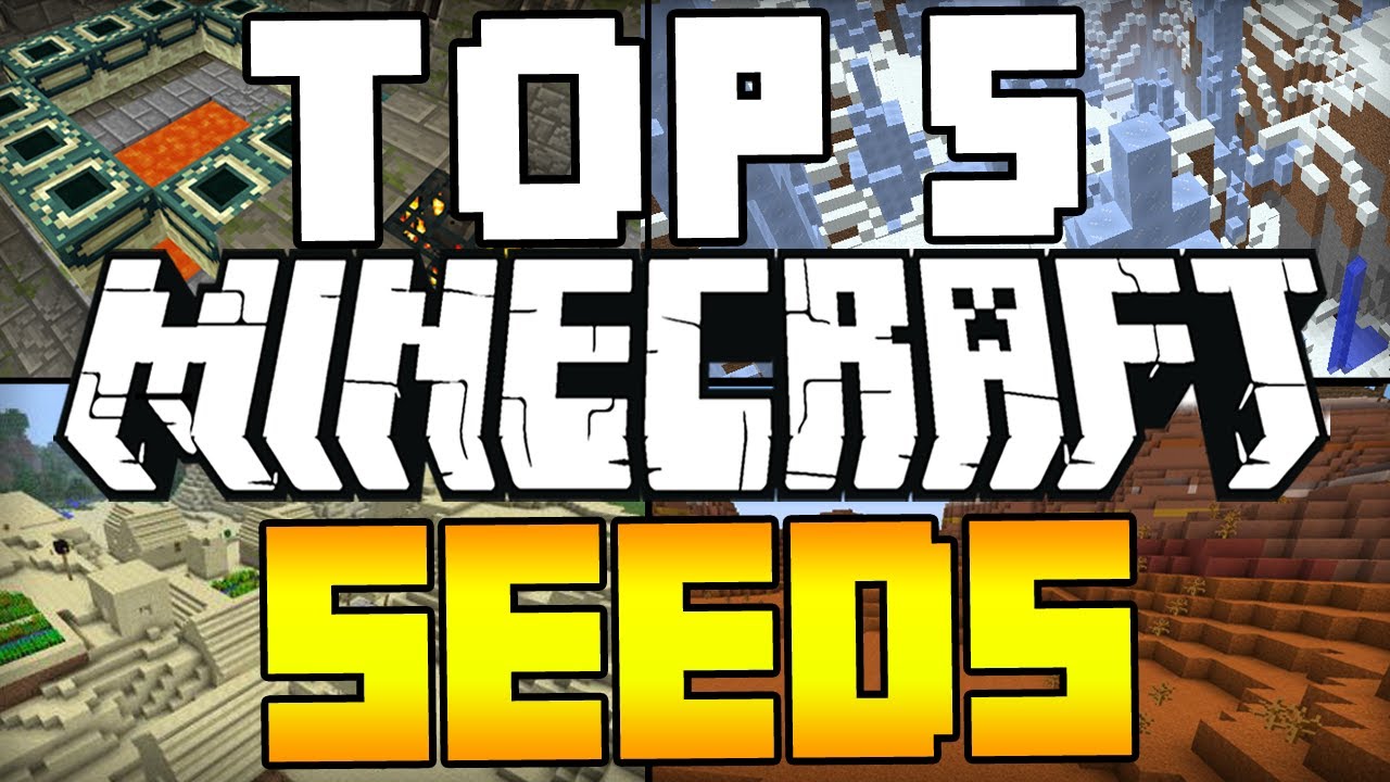Minecraft Seeds Top 5 Minecraft Seeds Minecraft 1 8 Minecraft 1 7 10 Best Minecraft Seeds Youtube