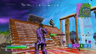 Fortnite arena game with purple skull trooper!
